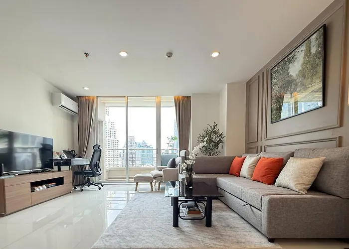 Appartement Spacious 69 Sqm - Fast Wifi - Bts Chong Nonsi