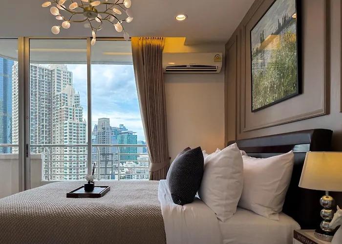 Appartement Spacious 69 Sqm - Fast Wifi - Bts Chong Nonsi Bangkok